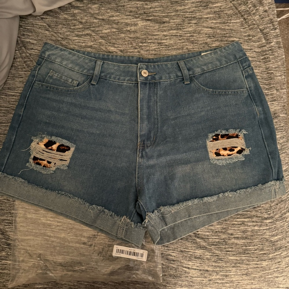 Temu Jean shorts NWOT